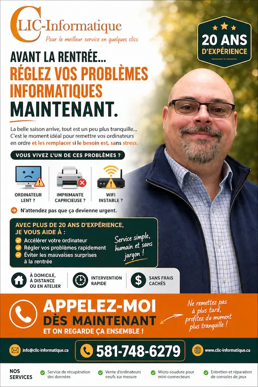 Promotion Clic-Informatique